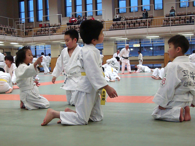 Kindertraining im Kodokan