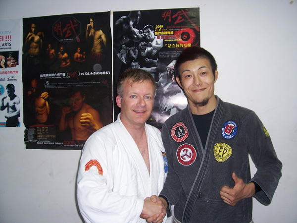 Claude Weiland und WM Makoto Ogasawara