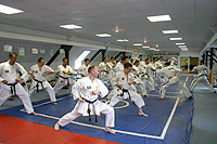 Kata-Training mit den Danträgern
