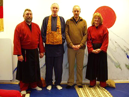 Ausrichter Norbert Fritz mit den Lehrern Ausrichter Norbert Fritz mit den Lehrern